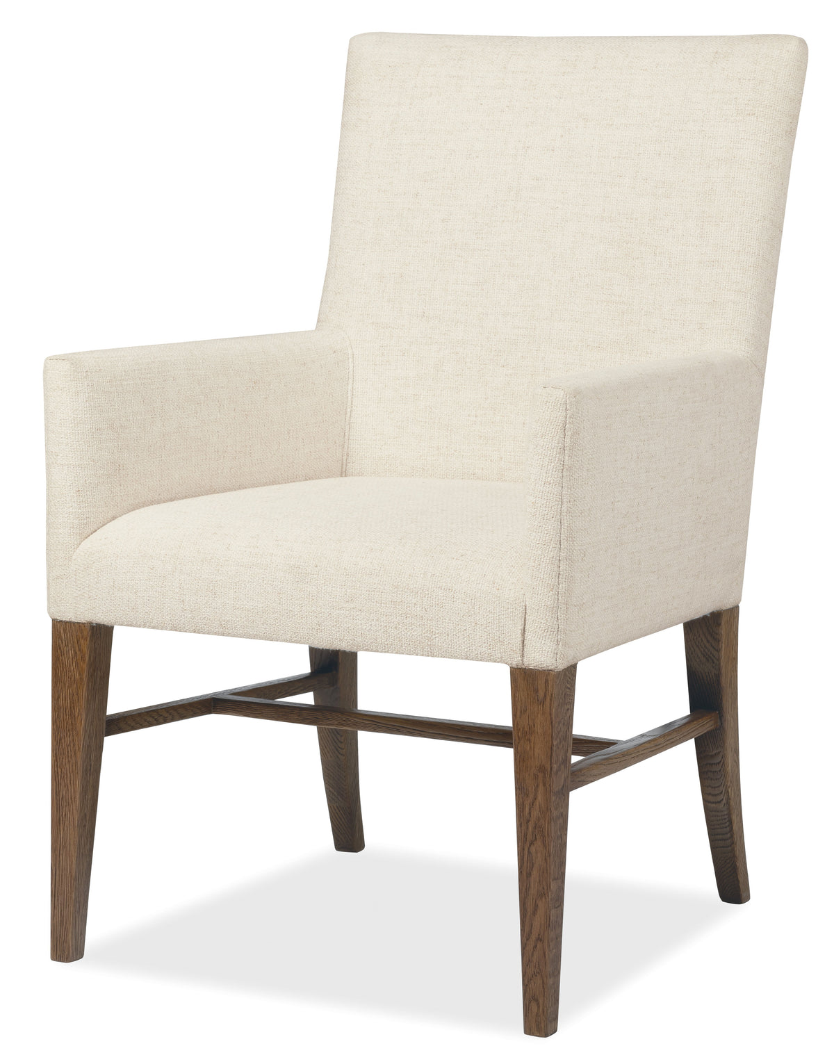 Driftwood Upholstered Arm Chair (Set of 2) Worn Saddle / Beige - Dark Brown / Beige by Hooker Furniture - View 2
