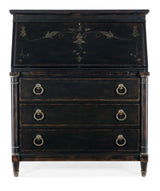 Charleston Secretary - Black by Hooker Furniture - View 9