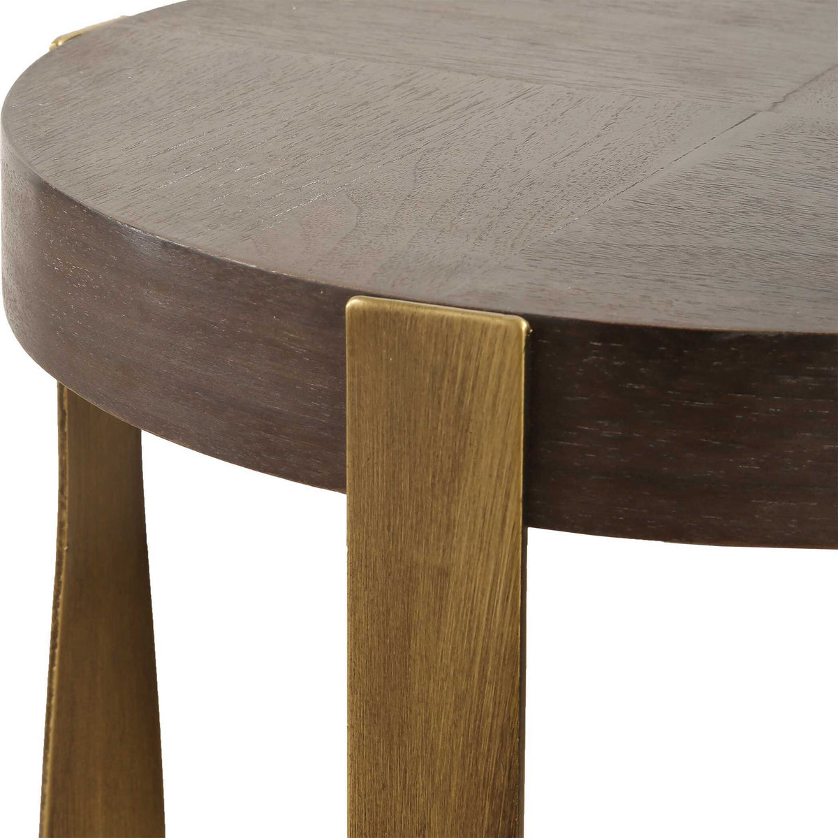 Drew Brass Accent Table - Bronze by Uttermost - View 6