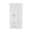 Four Door Armoire Crosby, Bedroom, White - sold by Home Elegance USA