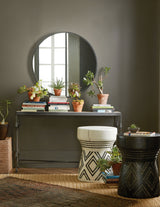 Commerce And Market Carved Stump Side Table - Black by Hooker Furniture - View 6