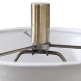 Minette Mid-Century Buffet Lamp - White / Yellow by Uttermost - View 7