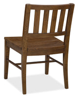 Driftwood Splatback Side Chair (Set of 2) Worn Saddle - Dark Brown by Hooker Furniture - View 3