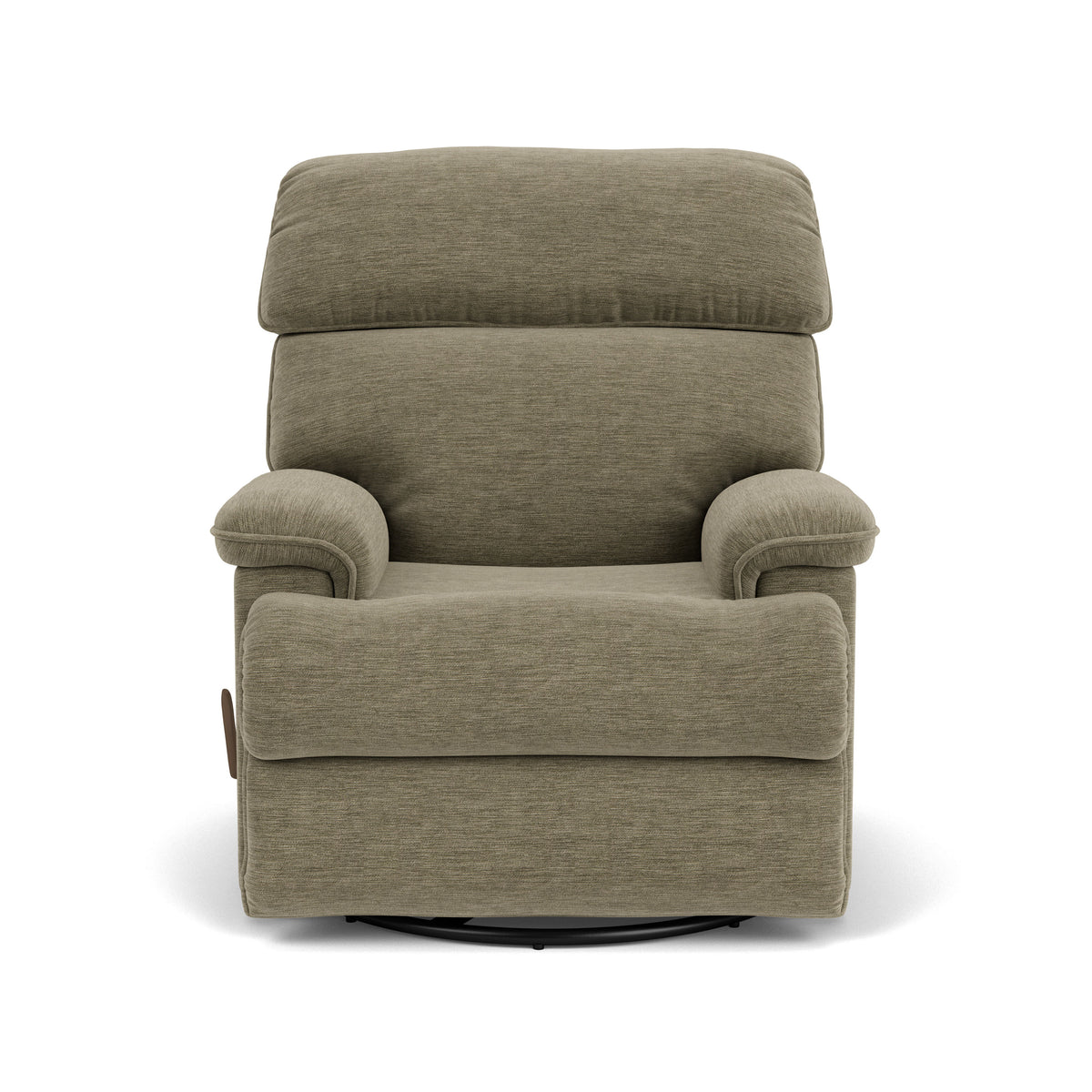 Geneva Transitional Fabric Swivel Gliding Recliner | Flexsteel