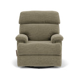 Geneva Transitional Fabric Swivel Gliding Recliner | Flexsteel