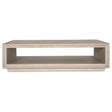 Prism Light Oak Coffee Table - Gray by Uttermost - View 1