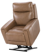 Raze Lift Chair With Power Recline/Headrest/Lumbar/Heat/Massage - Light Brown by Hooker Furniture - View 9