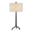 Ivor Cast Iron Lamp - Black / Beige by Uttermost - View 1