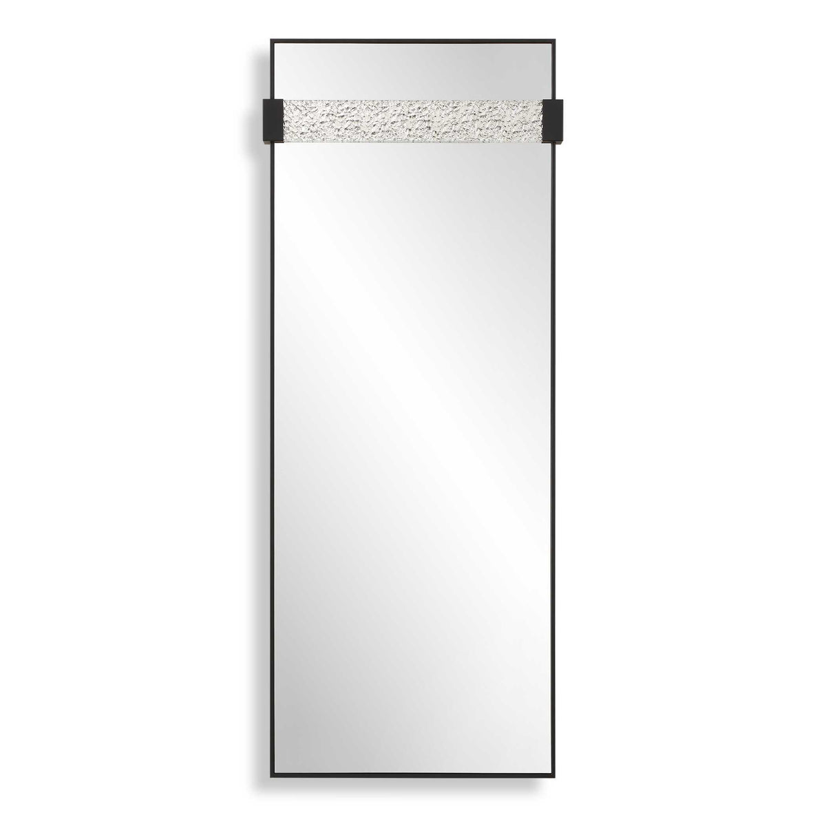 Stratton Modern Dressing Mirror - Black by Uttermost - View 1