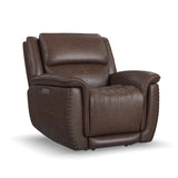 Beau Power Recliner With Power Headrest - Sable | Flexsteel