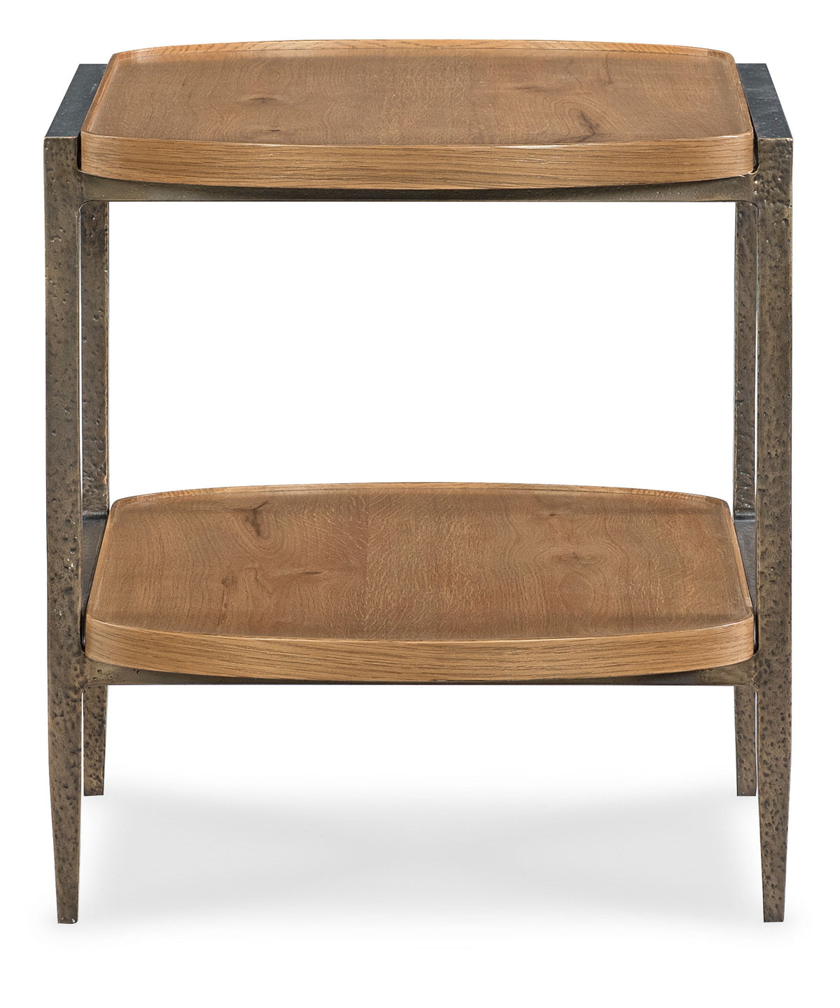 Cashiers Tiered End Table Almond - Light Brown by Hooker Furniture - View 2
