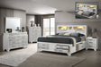 Soul Modern Style Queen 5PC Bedroom Set Made with wood in White(NJ Inventory) - sold by Home Elegance USA