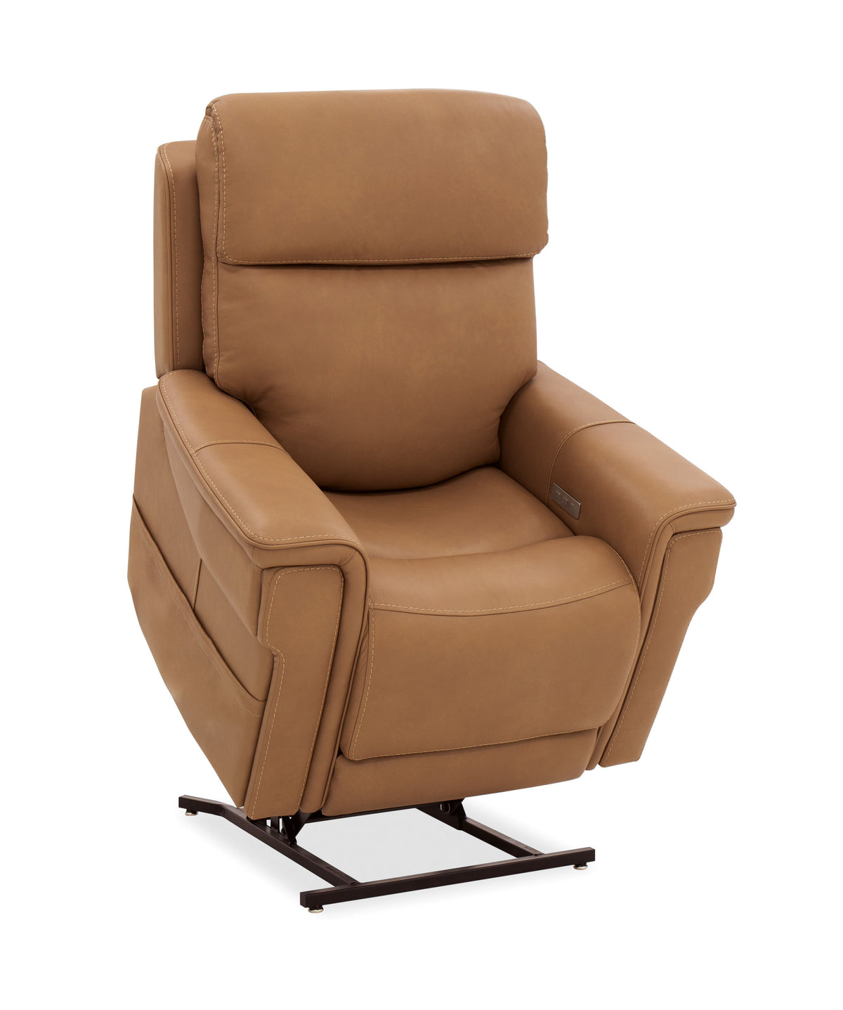 Lyra Lift Chair With Power Recline, Headrest And Lumbar - Light Brown by Hooker Furniture - View 8