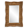 Emerson Scalloped Antique Gold Mirror by Uttermost - View 1