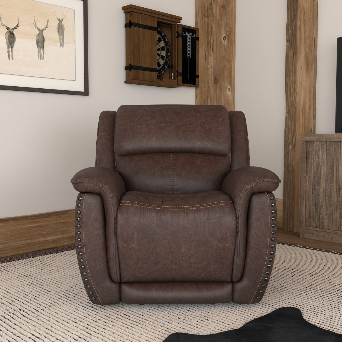 Beau Power Recliner With Power Headrest - Sable | Flexsteel