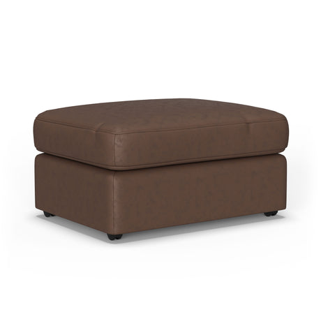 Vail Leather Ottoman | Flexsteel