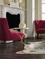 Round Martini Table - Gold by Hooker Furniture - View 2