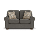 Preston Fabric Loveseat With Nailhead Trim | Flexsteel