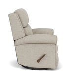 Belle Traditional Fabric Swivel Gliding Recliner | Flexsteel