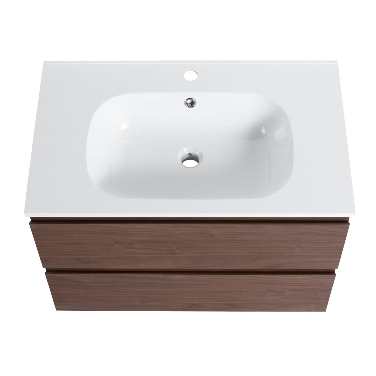 30" Bathroom Vanity With Gel Basin Top(G - BVB01930BNO) - W99981585 - image - 17