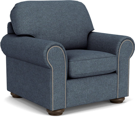 Preston Fabric Chair With Nailhead Trim | Flexsteel