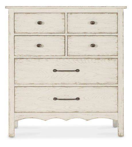 Americana Six-Drawer Chest - White by Hooker Furniture - View 3