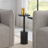 Bead Drink Table - Black by Uttermost - View 2