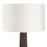 Forage Floor Lamp Dark Oak - Dark Brown / Gold by Uttermost - View 5