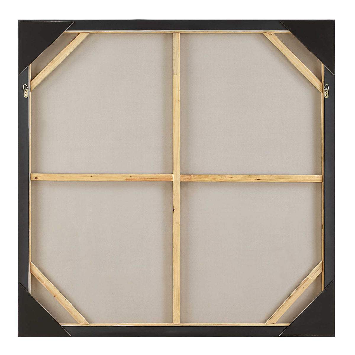 Desert Oasis Abstract Canvas Art - Gray by Uttermost - View 7