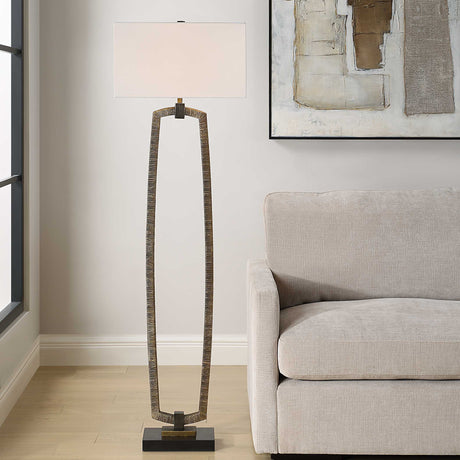 Relic Floor Lamp - Gold by Uttermost - View 2