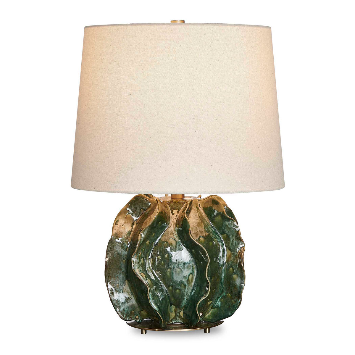 Guinevere Table Lamp Deep Green - Dark Green by Uttermost - View 1