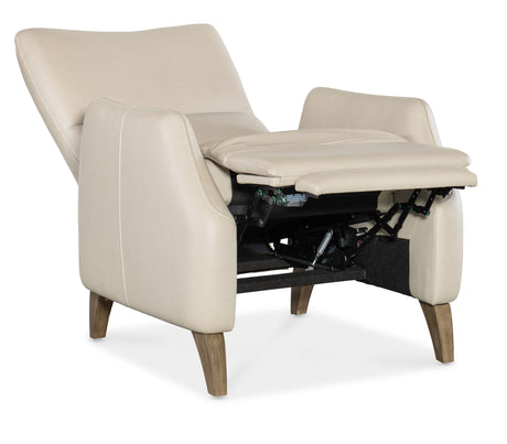 Rumero Press Back Recliner - White by Hooker Furniture - View 3