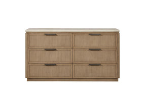 Dresser  - Rope Drawer Fronts - Toffee
