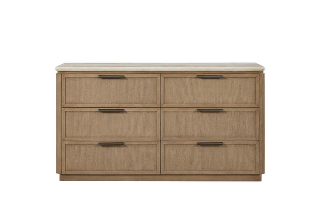 Dresser  - Rope Drawer Fronts - Toffee