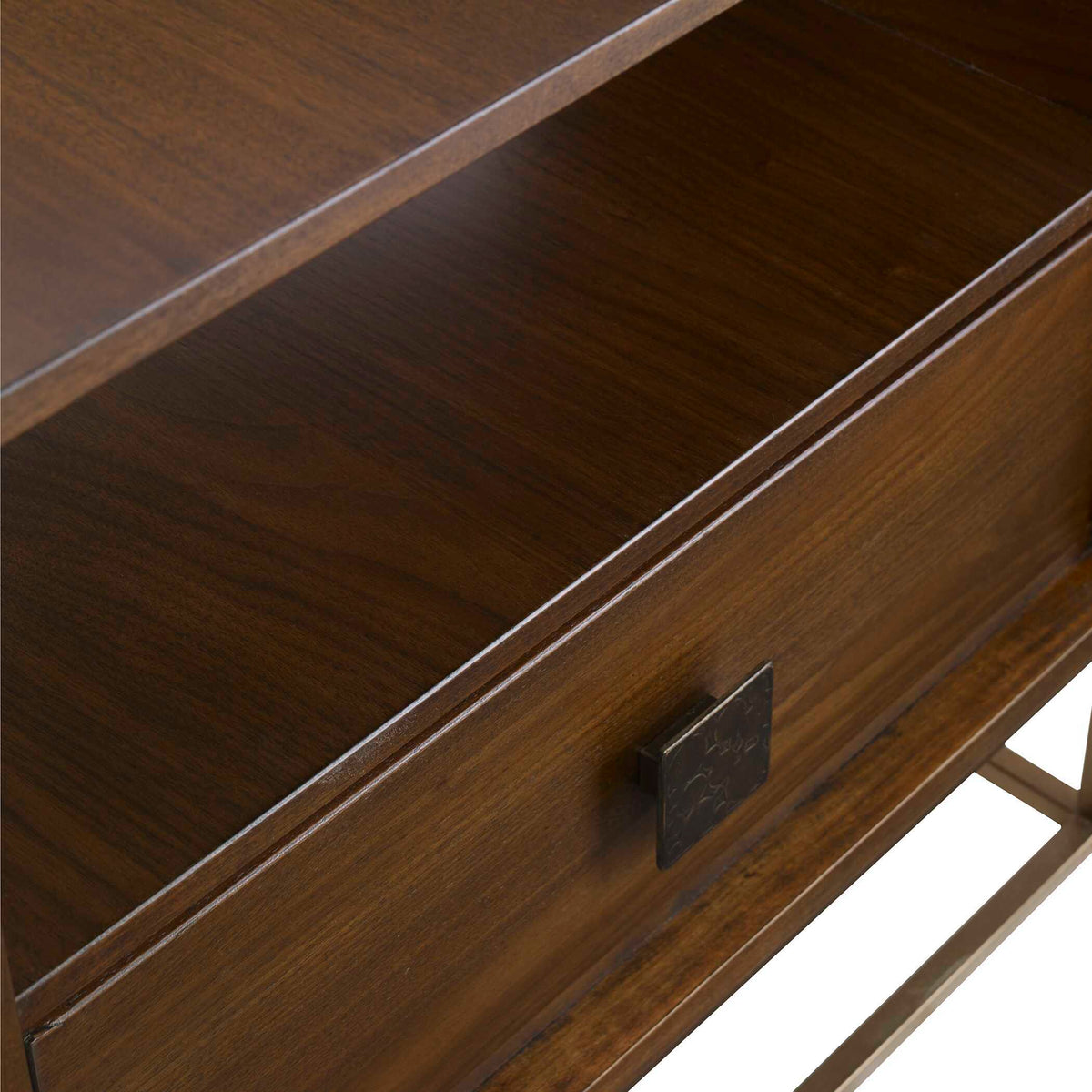 Bexley Walnut Side Table - Dark Brown by Uttermost - View 5