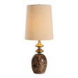 Percy Marble Buffet Lamp Brass / Brown - Dark Brown / Gold by Uttermost - View 1