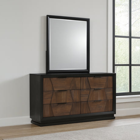 Houston Traditional Style Queen 5 Piece Bedroom Set in Walnut - sold by Home Elegance USA