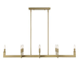 Cordoba 8 Light Linear Chandelier - Gold by Uttermost - View 5