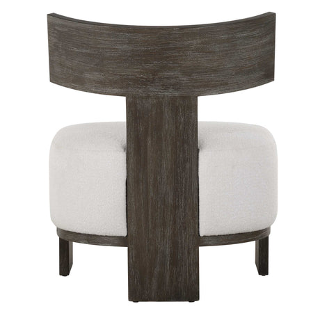 Finlay Dark Walnut Accent Chair - Dark Brown by Uttermost - View 7