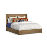 Normandy King Panel Bed - Light Brown | Flexsteel
