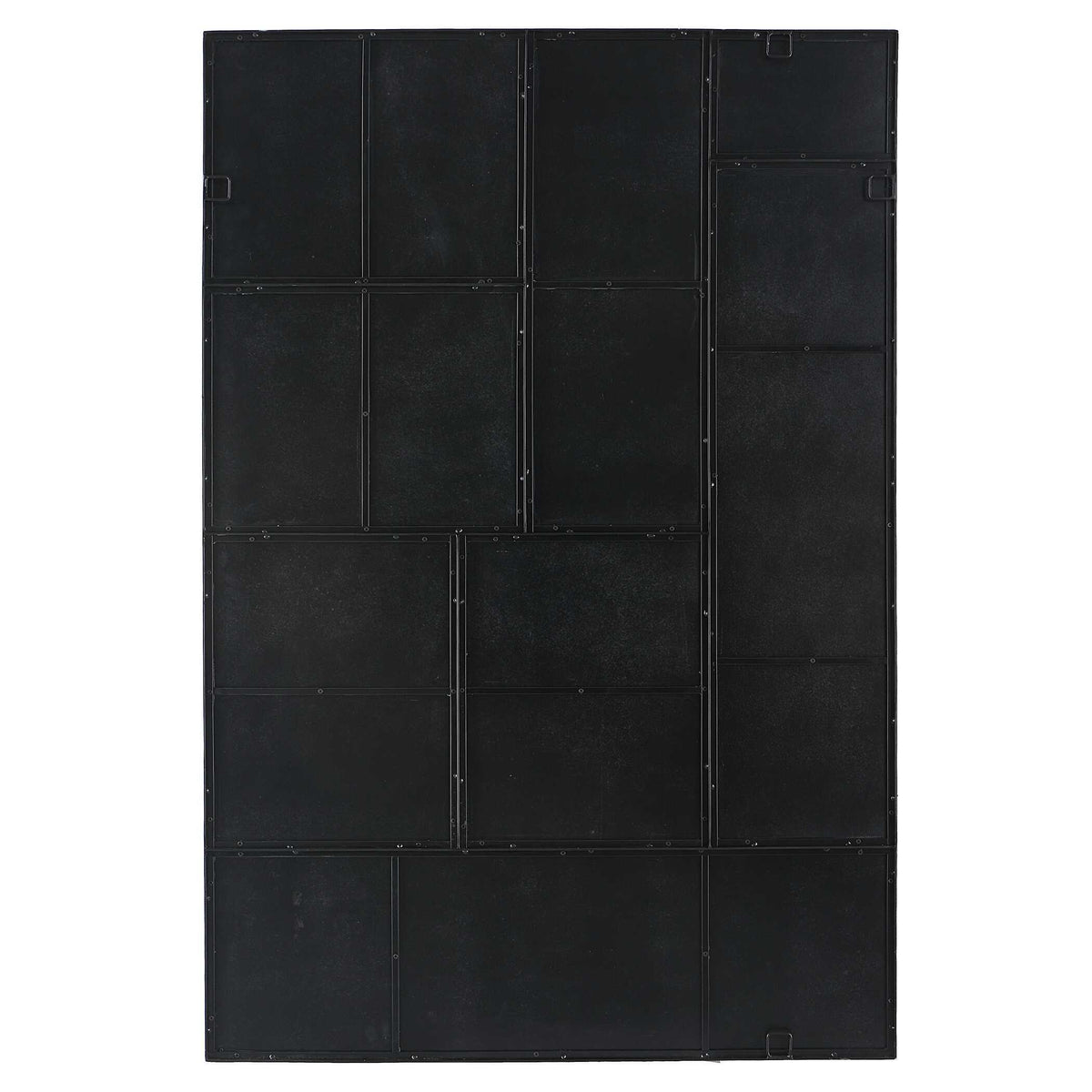 Puzzle Piece Oversized Mirror - Black by Uttermost - View 6