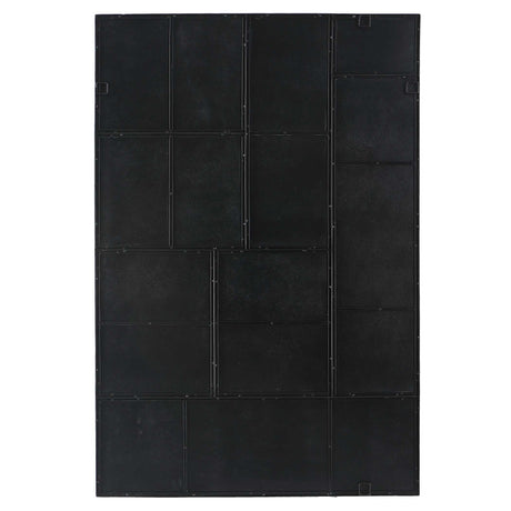 Puzzle Piece Oversized Mirror - Black by Uttermost - View 6