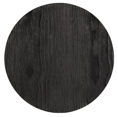 Chapman Shou Sugi Ban Side Table - Black by Hooker Furniture - View 3