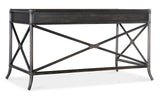 Retreat Pole Rattan Writing Desk - Black / Dark Brown by Hooker Furniture - View 5