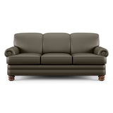 Bay Bridge Leather Sofa, Nailhead Trim | Flexsteel