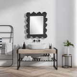 Sea Coral Mirror - Black by Uttermost - View 3
