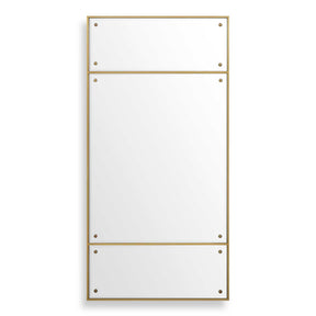 Wrenton Rectangular Mirror Brass - Gold by Uttermost - View 1