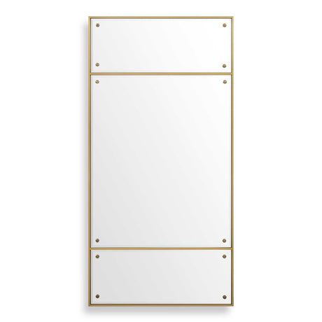 Wrenton Rectangular Mirror Brass - Gold by Uttermost - View 1
