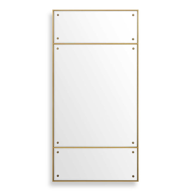 Wrenton Rectangular Mirror Brass - Gold by Uttermost - View 1