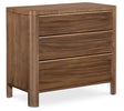 Eleana Three Drawer Nightstand Medium Wood - Dark Brown by Hooker Furniture - View 1